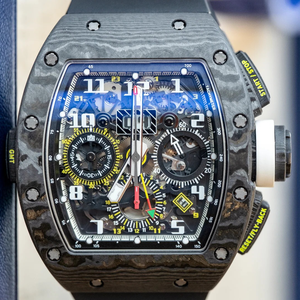 นาฬิกาคาร์บอนไฟเบอร์สำหรับผู้ชาย, หน้าปัดคริสตัลแซฟไฟร์มัลติฟังก์ชั่นแบบทูร์บิญอง, นาฬิกากลไกแบบกลวง - Product Image 3