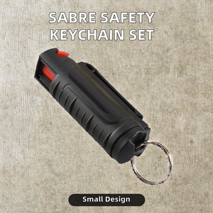 Wholesale Sabre Safety <b>Keychain</b> Set Perfume Spray Bottle Self Defense <b>Personal</b> Protection Device Plastic Warm White Back - Product Image 4
