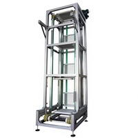 Élévateur vertical à chaîne à plaques en C de 5 tonnes pour ligne de production chimique et alimentaire à haute vitesse