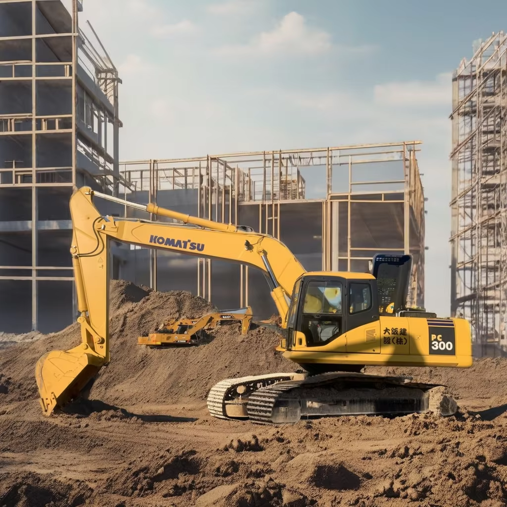 Гусеничный экскаватор KOMATSU PC300/Подержанные экскаваторы/Подержанные Экскаваторы Komatsu с 95% новой экскаваторной машиной