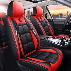 <span class=keywords><strong>Coprisedili</strong></span> Auto Universali in Pelle di Lusso, Resistenti all'Usura e allo Sporco, Traspiranti, <span class=keywords><strong>per</strong></span> Cinque Posti - Product Image 1