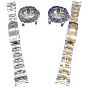 Kit de Caja de Reloj SUB de 40 mm con Bisel de Cerámica a Presión, de Acero Inoxidable y Duradero, para Movimiento 3135/3235, 116610 116613, Marca R - Product Image 3