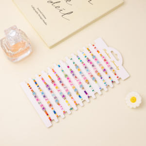 Personalizable 26 Letras Monograma <span class=keywords><strong>Palabra</strong></span> ¿Qué haría Jesús Semillas Cuentas Christian Woven Pulsera Regalo - Product Image 4