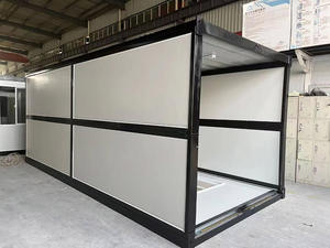 Popular Easy-Folding Container House Steel Structure Prefabricated Mobile Prefab <b>Waterproof</b> Stackable <b>for</b> Office & Hotel Use - Product Image 4