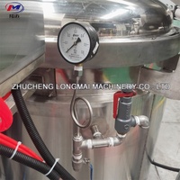Bouilloire de cuisson à gaz en acier inoxydable de haute qualité Pot d'autocuiseur à haute température pour soupe aux os