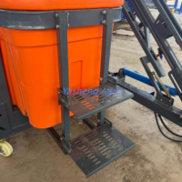 Pulvérisateur agricole portable, capacité 1500L, rampe de pulvérisation 18 mètres, largeur de pulvérisation 18 mètres, pompe à diaphragme robuste, résistant au vent