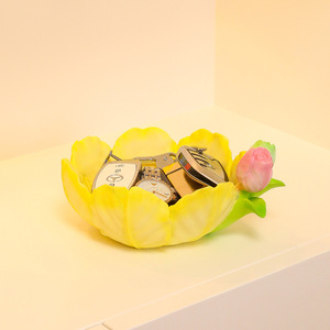 Ruijie Tulip Shape Jewelry Box 1-3L <b>Standing</b> Multifunctional <b>Desktop</b> Storage Decor Gift - Product Image 4