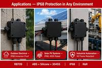 Boîtier de jonction extérieur résistant aux chocs en ABS, PVC, PC, étanche à l'eau et à la poussière IP68/66/65, pour instruments électroniques