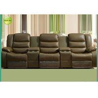 Hochwertiges individuelles Wohnzimmer Modernes Schnitts ofa PU-Leders ofa für Heimkino-Wohnzimmer möbel 8622