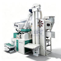 Machine combinée de décorticage et de polissage du riz 700 kg/h BRTMN15 21 kW 380 V – Équipement de traitement des céréales à haute efficacité