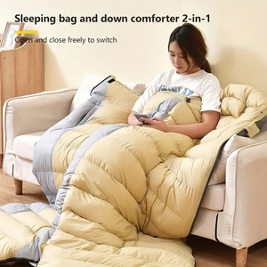 Tất cả các mùa lớn xuống túi ngủ-hình quả trứng, zip đóng cửa, vải nylon cho cắm trại ngoài trời & giải trí - Product Image 2