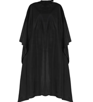 Cape de coiffure pour homme, imperméable, avec boutons, pour salon de coiffure professionnel