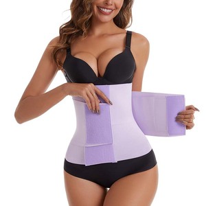 Yx Sculpt Shape Touch Double Snatch Latex Spandex for Closure <b>Waist</b> Trainer Exercise <b>Cincher</b> Lower Belly Long Torso - Product Image 4