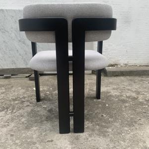 <span class=keywords><strong>Fauteuil</strong></span> <span class=keywords><strong>Club</strong></span> en Sergé Nabuk en <span class=keywords><strong>Cuir</strong></span> Boucle Rembourré Italien Hôtel Restaurant Café Designer Naturel Noir Bois de Baie Moelleux - Product Image 6