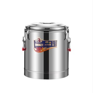Seau isotherme en acier inoxydable 304, grande capacité 10L, qualité alimentaire, usage commercial - Product Image 2