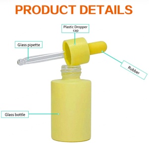 Luxury Colorful Glass Dropper <b>Bottle</b> 30ml 50ml Essential Oil Serum Glass <b>Bottle</b> Empty Cylinder Glass Dropper <b>Bottle</b> With <b>Box</b> - Product Image 2
