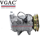 92600-VE000 92600VE000 92600-VE005 DKS17C pour Nissan TD27 D22 Elgrand AVE50 Compresseur de climatisation automobile 12V