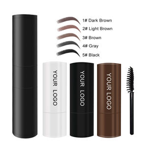 Pochoir pour sourcils étanche avec tampon 1 étape, kit de modelage de la poudre, pochoir et timbres, nouveau, 2021 - Product Image 6