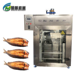 فرن تدخين كهربائي صناعي وتجاري من مينغفان لمعالجة اللحوم، طهي بدرجة حرارة عالية، سعة 30 كجم - Product Image 3