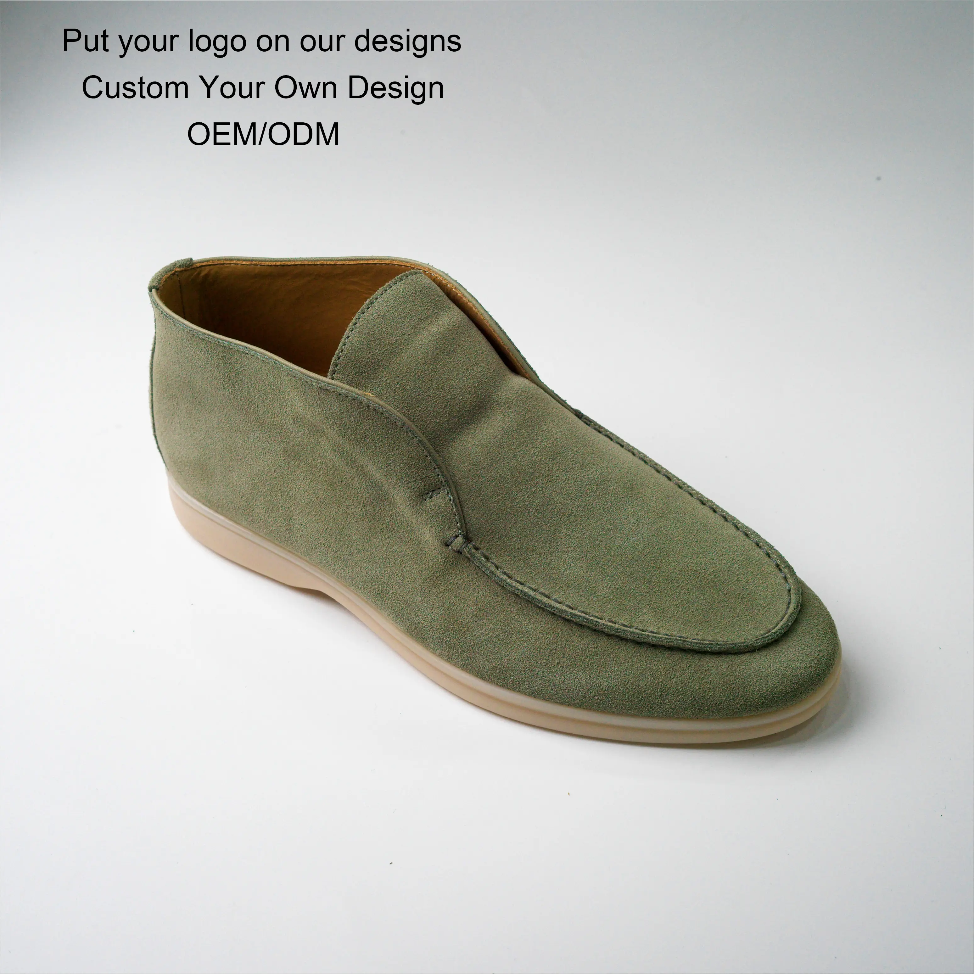DWA LP brand custom logo chunky loafers and jeans for men