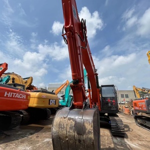 Excavatrice sur chenilles d'occasion HITACHI ZX120 de 12 tonnes à vendre – Faible nombre d'heures, en stock, prête à l'emploi, d'origine japonaise - Product Image 4