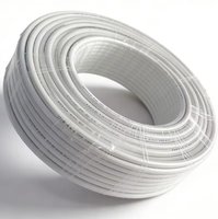 Cable Coaxial RG6 RG59 S-4C-FB de 75 Ohmios, Baja Pérdida, Extensión de Señal de TV, Rollo de 100m 305m 1000m para Ingeniería y Construcción