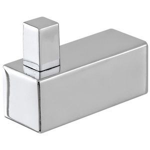 Colgador cromado serie Unica 6,5x10xh10 cm, gancho para batas - Product Image 1