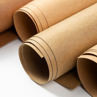 Papier kraft lavé à l'eau FCS 150g-350g, pour impression et couture, faible teneur en carbone, biodégradable, imperméable, résistant aux déchirures, matériau pour étiquettes