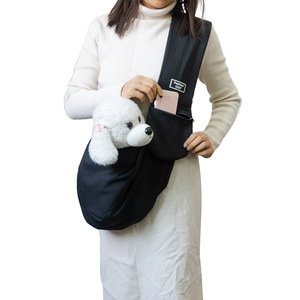 Sac de transport portable pour animaux de compagnie avec logo personnalisé, fermeture éclair étanche, pour chats et chiens, utilisation extérieure, écologique, léger, bandoulière simple - Product Image 5