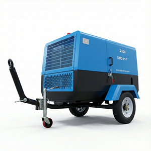 <span class=keywords><strong>Compresor</strong></span> de Aire Portátil Diésel de 185 CFM y 41 kW para Construcción de Carreteras, Demolición de Pavimento y Hormigón - Product Image 1