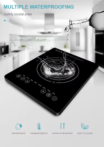 Table de cuisson à <span class=keywords><strong>induction</strong></span> 220V, brûleur à <span class=keywords><strong>induction</strong></span> portable 2000W brûleur de comptoir à écran tactile de cuisine à domicile, cuisinière à <span class=keywords><strong>induction</strong></span> - Product Image 6