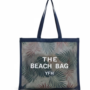 Breathable Mesh Beach Bag Sand Toy <strong>Net</strong> Tote with Handles for <strong>Shell</strong> Collecting Pool - Product Image 3