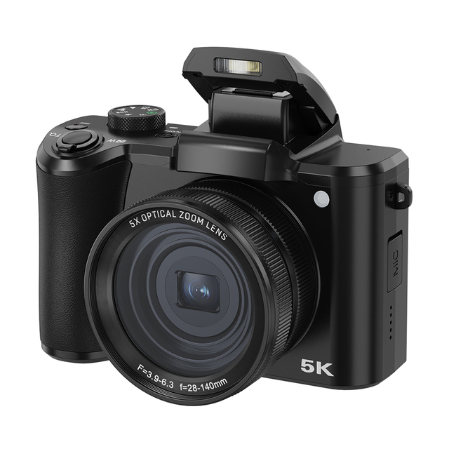 Sonida Professional 5K HD Retro Wireless Video Vlogging Camera Nightshot CMOS Sensor 5x Optical Zoom  3.2-inch Display