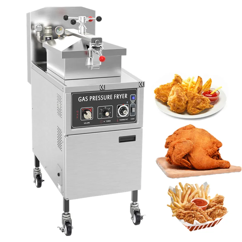 Commercial fritadeira eletrica industrial electrics fried henny chicken deep chips electric pressure fryer pfe-600 oven penny CE