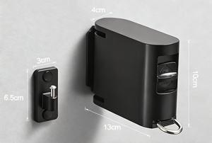 Séchoir à <span class=keywords><strong>linge</strong></span> rétractable mural sans perçage de marque chinoise pour la maison et l'extérieur, en vente - Product Image 3