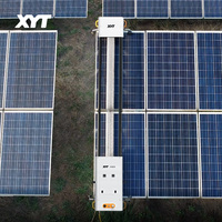 Pv чистящий робот-очиститель панели солнечной панели очиститель робот автоматическая с батареей
