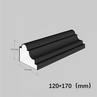 Éléments décoratifs extérieurs en mousse de polystyrène résistants à l'humidité, design contemporain, durables, écologiques pour villa, hôtel, bureau