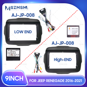 <span class=keywords><strong>Precio</strong></span> de fábrica para <span class=keywords><strong>Jeep</strong></span> <span class=keywords><strong>RENEGADE</strong></span> 2016-2021, marco de Radio DVD para coche de 9 pulgadas, accesorio de instalación, soporte de montaje estéreo de navegación - Product Image 2