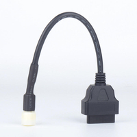 Lanlin Motorrad OBD2 zu 3-Pin Kabel Blaues Motorrad-Adapterkabel 1 Jahr Garantie