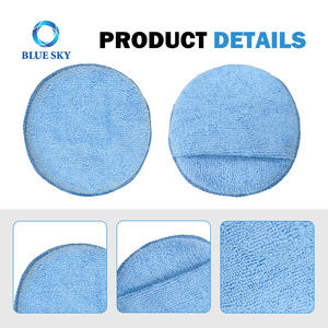 सार्वभौमिक माइक्रोफाइबर मोम एप्लीकेटर पैड कार की सफाई और ठीक पॉलिशिंग के लिए एप्लीकेटर पैड एप्लीकेटर पैड - Product Image 2