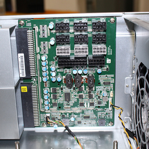 4U 24 bay <span class=keywords><strong>Hotswap</strong></span> SAS <span class=keywords><strong>SATA</strong></span> lưu trữ máy chủ Trường hợp với PSU bảng nối đa năng hỗ trợ 4 GPU thẻ Rack mount Chassis bao vây - Product Image 4