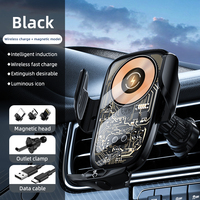 Nouveau chargeur sans fil à induction pour voiture, charge rapide 15W, portable, sans fil, mobile