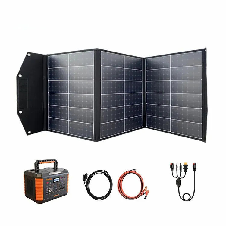 150w Portable And Foldable Solar Panels Ultra Light Blanket Designed For Camper Marine 1200wh Generator