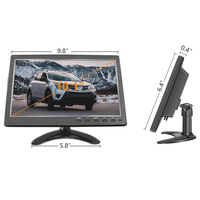 Moniteur 10,1 pouces compatible caméra IP CCTV, haute définition, durable, fourni par l'usine