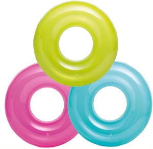 बच्चों के अवकाश समय के लिए स्विमिंग पूल में तैरते बच्चों के लिए फुलायोग्य तैरने वाली अंगूठी - Product Image 3