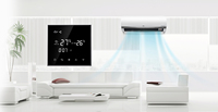 Productos de Venta Caliente Incluyen Calefacción por Suelo Radiante y Aire Acondicionado, Termostato Inteligente Programable con Control Remoto para Habitaciones