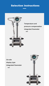 Débitmètre numérique à impulsions haute précision pour eau, air, gaz naturel, 4-20 mA, RS485, applications de mesure par insertion - Product Image 5