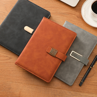 Cuaderno A5 con Logotipo Personalizado, Cuaderno de Cuero PU Suave, Libro de Registro de Reuniones Empresariales, Diario, Útiles Escolares y de Oficina