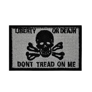 Parches tácticos bordados de Liberty o Deajh Dont Tread on Me con gancho y bucle, de tela de lona ecológica con lentejuelas de resina para sombrero - Product Image 6