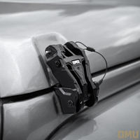 Verrou de capot OMU Genesis Series pour Jeep Wrangler JK, accessoires tout-terrain, loquet de capot en aluminium pour Jeep
